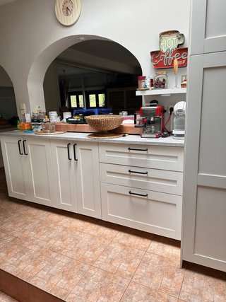 Muebles de cocina blancos