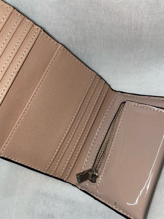 Cartera Stradivarius Charol Nude Elegante