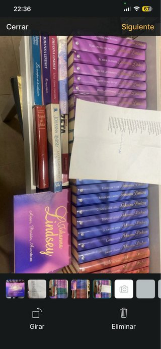 Colección completa libros de Johanna Lindsey