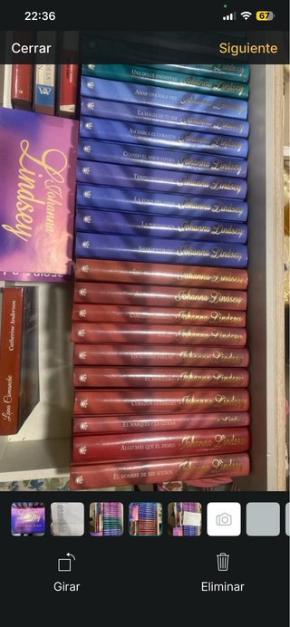 Colección completa libros de Johanna Lindsey