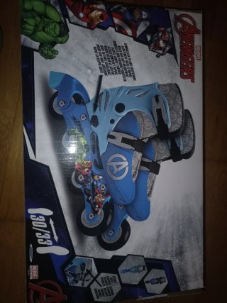 Patines infantiles Avengers Talla 30-33