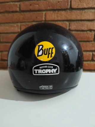 Casco Moto Jet Motor Club Trophy Negro