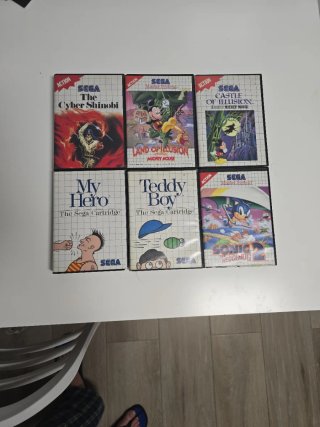 Lote Juegos Sega Master System