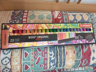 Caja Stabilo Boss Original Arty 23 Colores nueva