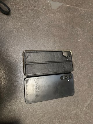 Samsung Negro Funda y Teléfono