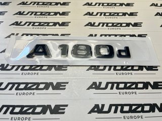 Emblema A180d negro para maletero de Mercedes Benz