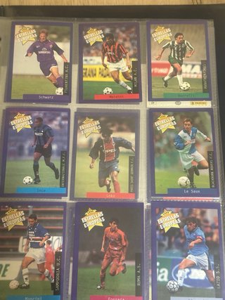 Cromos Liga de las Estrellas Europeas 1996