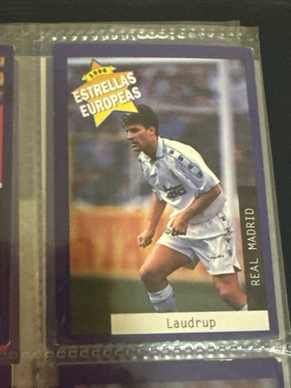 Cromos Liga de las Estrellas Europeas 1996