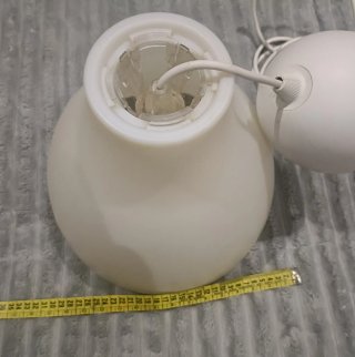 Lámpara de techo colgante blanca