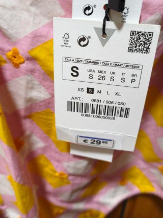 Body Zara Talla S Estampado Flores
