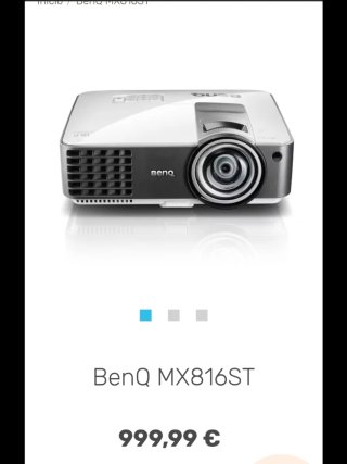 Proyector Escolar Benq MX816ST