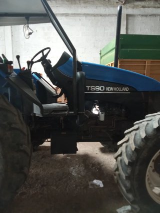 Tractor Azul