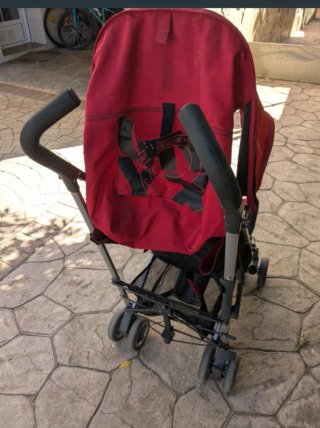 Silla de paseo Cybex roja
