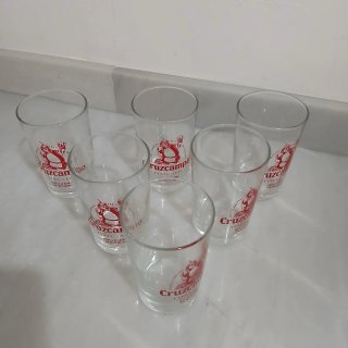 6 Vasos Cerveza Cruzcampo