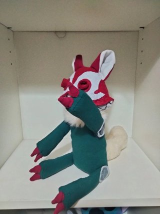 Peluche Gachiakuta Hii in tessuto riciclato