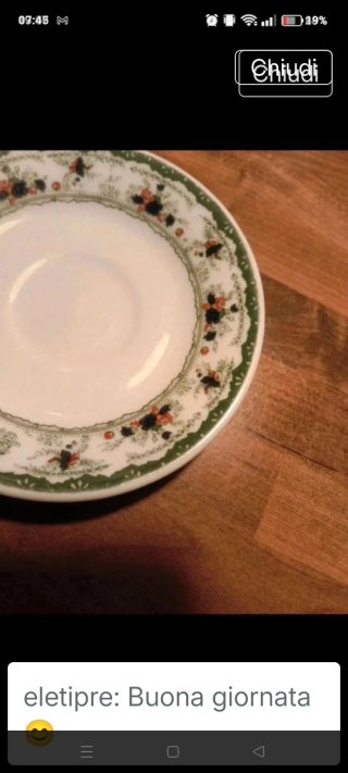 Tazzina da caffè in porcellana