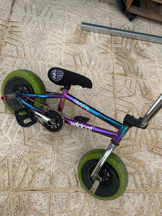 Mini BMX cromada