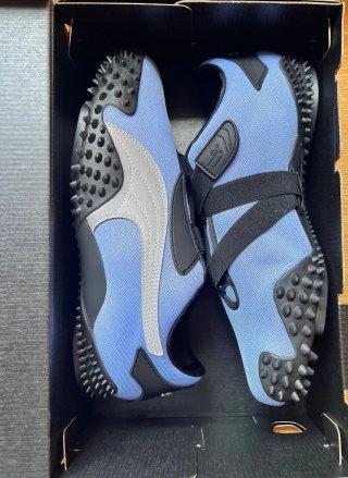 Zapatillas Puma Mostro Azul y Negro