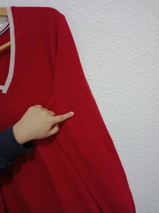 Maglietta Zara Uomo Taglia XL Rosso