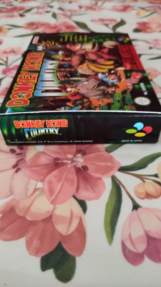 Caja Reemplazo Donkey Kong Country SNES PAL
