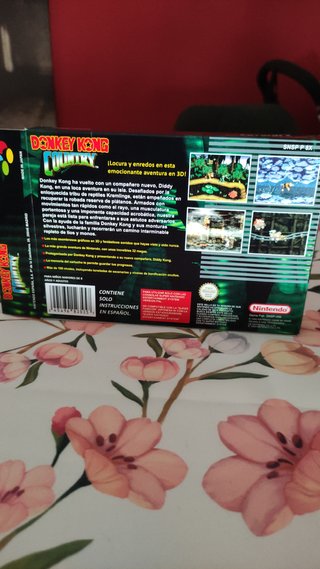 Caja Reemplazo Donkey Kong Country SNES PAL