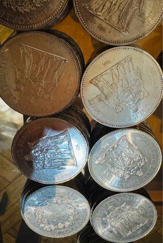 Monedas 50 Francos Franceses (100 unidades)