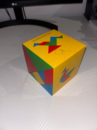 Tangram Juego de Mesa En Caja