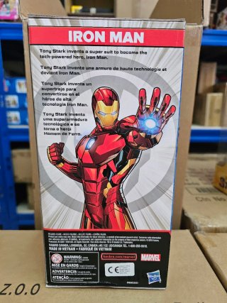 Action Figure Iron Man Marvel Hasbro 4+