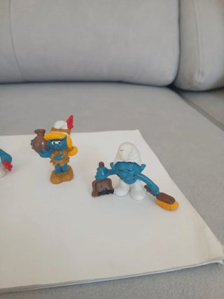 Lote 5 Figuras Pitufos