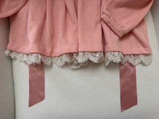 Lote 2 sudaderas niña cuello volante