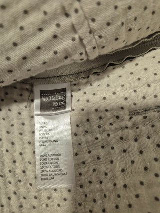 Saco cuco 2 en 1 entretiempo topito poppy musgo