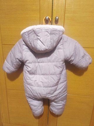 Buzo invierno bebé con capucha
