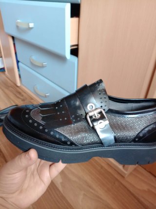 Zapatos Kanna negros talla 37