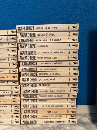 Novelas Agatha Christie Ed. Molino