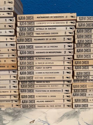 Novelas Agatha Christie Ed. Molino
