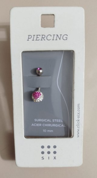 Piercing da ombelico "SIX" (nuovo)