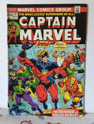 Captain Marvel vol. 1 #31 (Marvel 1974) VG+