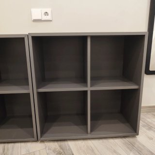 3 Módulos EKET Ikea gris antracita