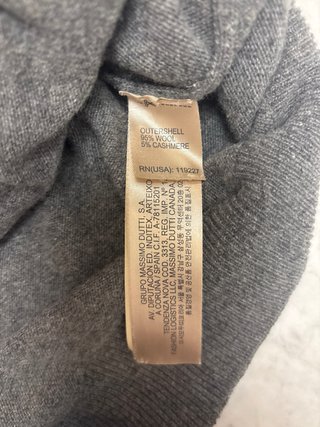 Chaleco Massimo Dutti Lana Cashmere Talla M