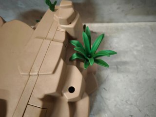 Playmobil. Roca, Cueva.