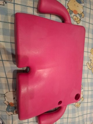 Funda protectora para tablet infantil rosa
