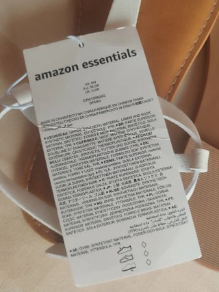 Sandali Bianchi Amazon Essentials