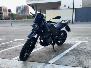 Hanway G15 2022, 11.000km, tipo trail, 125CC