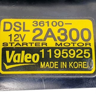 MOTOR ARRANQUE HYUNDAI HYUNDAI I30 (FD) 2007-2012