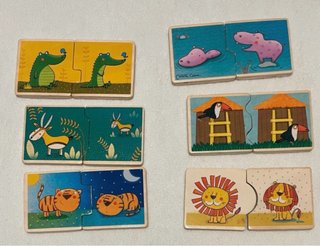 Juego de puzzles Goula Opposites
