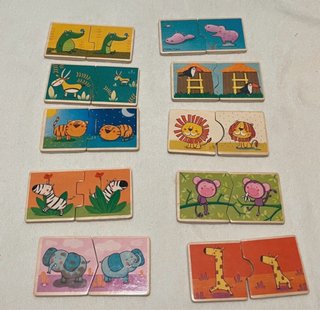 Juego de puzzles Goula Opposites