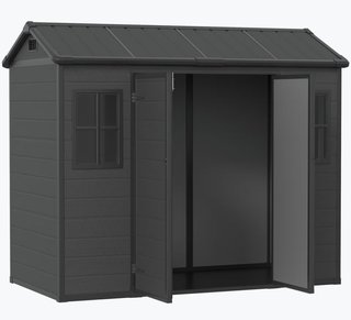CASETA JARDIN OUTSUNNY GRIS OSCURO