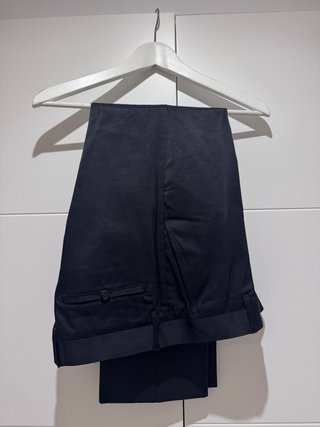 Traje negro Zara