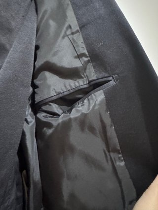 Traje negro Zara