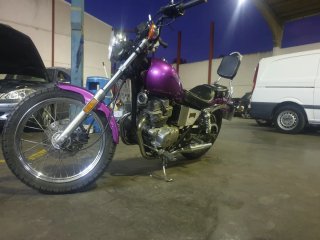 Honda Rebel 125cc Morado